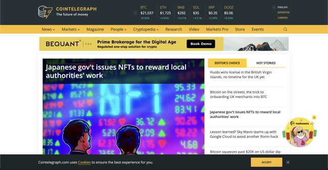 Information portal for a niche industry